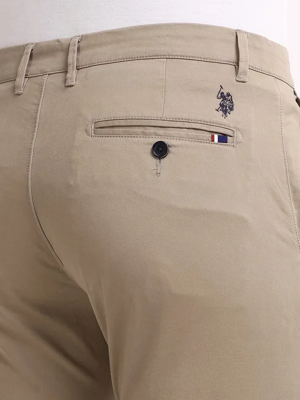 US POLO khakhi cotton trouser