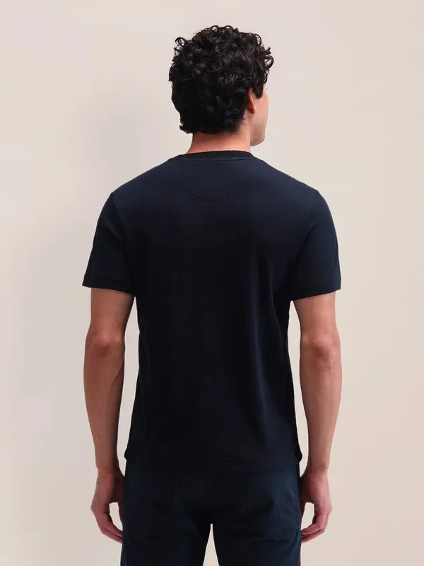 US POLO navy cotton t-shirt with logo