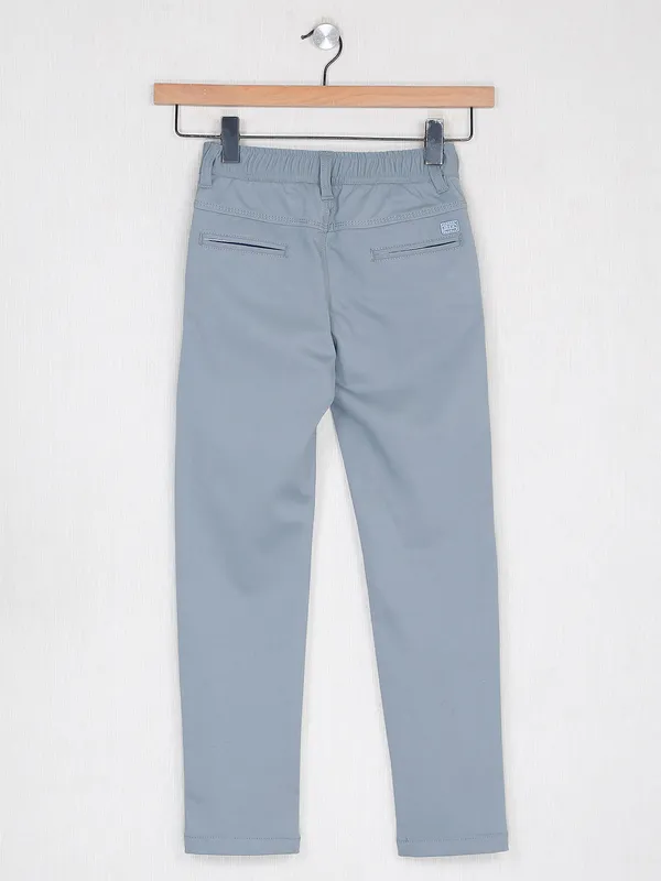 Utex solid denim grey jeans