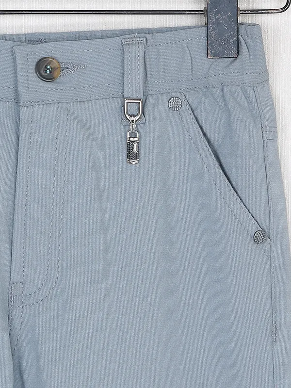 Utex solid denim grey jeans