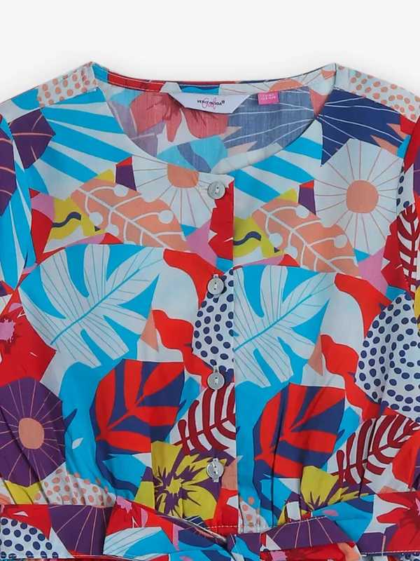 VERO MODA cotton multi printed dress