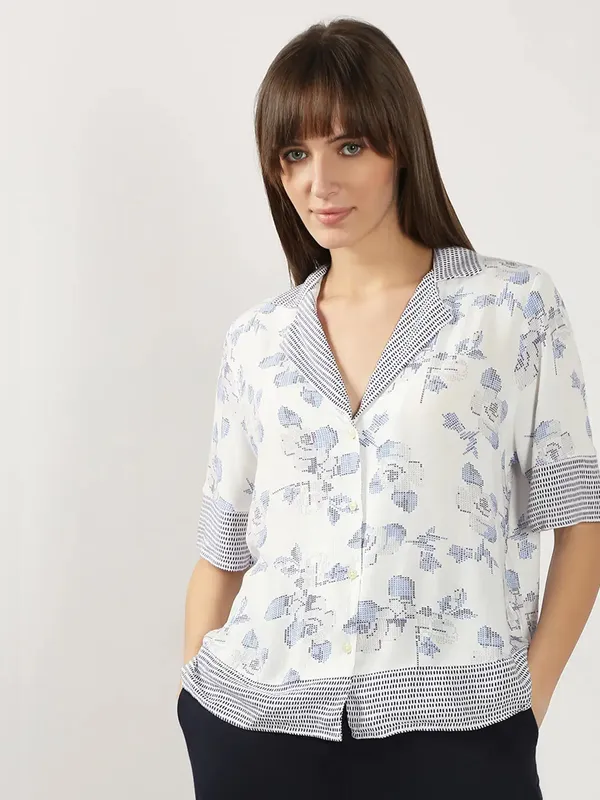 VERO MODA cotton printed shirt for women