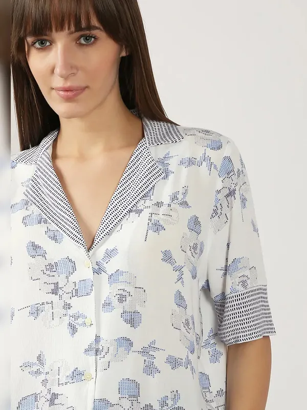 VERO MODA cotton printed shirt for women