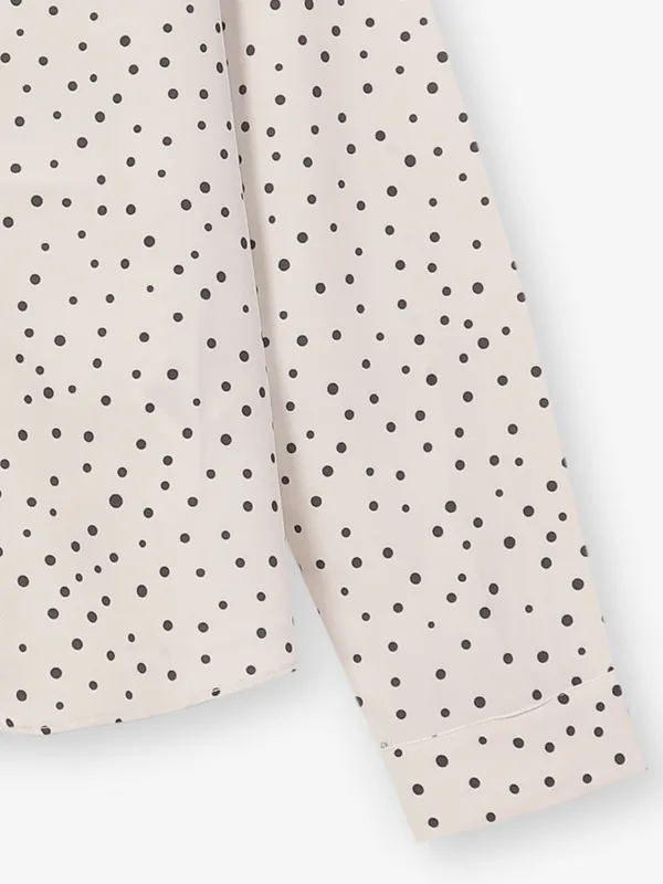 VERO MODA off white printed top for women