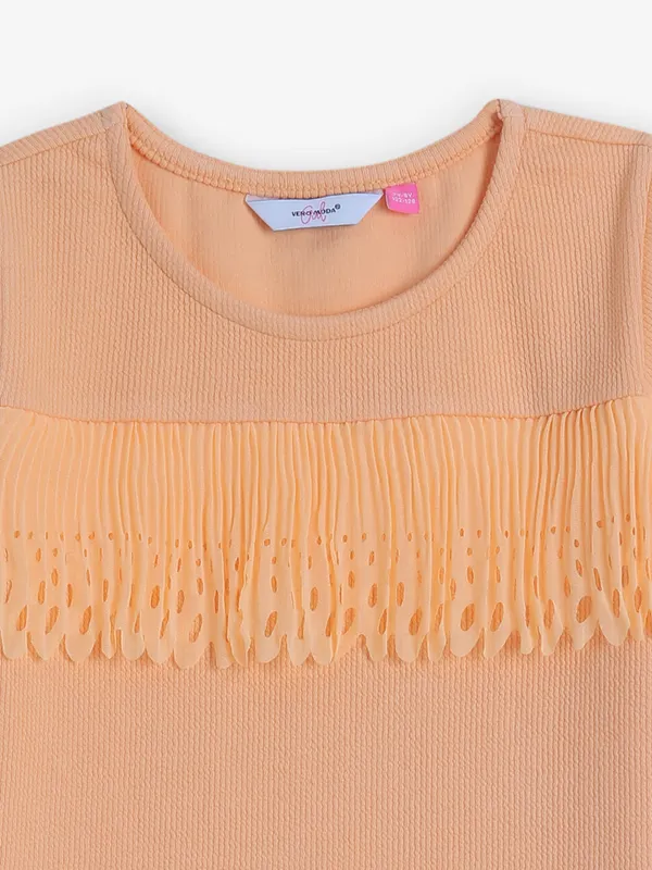VERO MODA peach cotton top