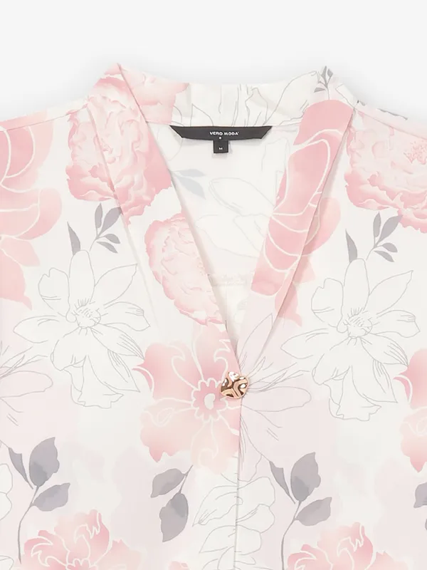 VERO MODA pink printed top for women