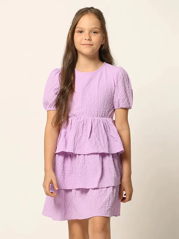 VERO MODA purple flare frock