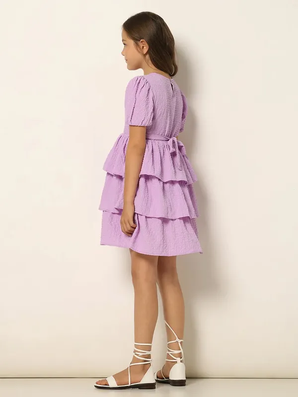 VERO MODA purple flare frock