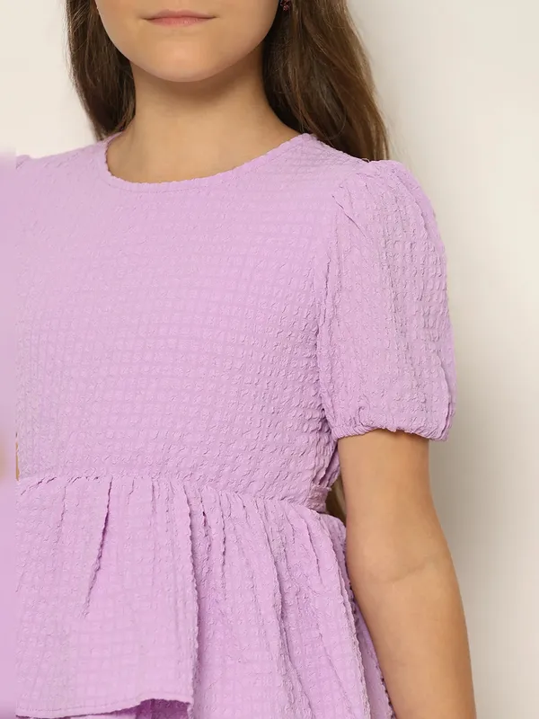 VERO MODA purple flare frock