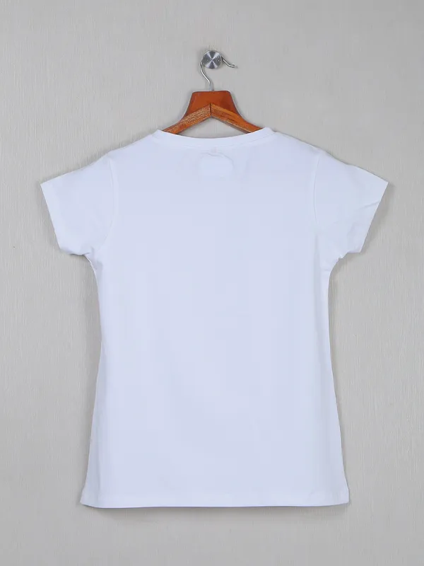 Wat a Gal white cotton top for women
