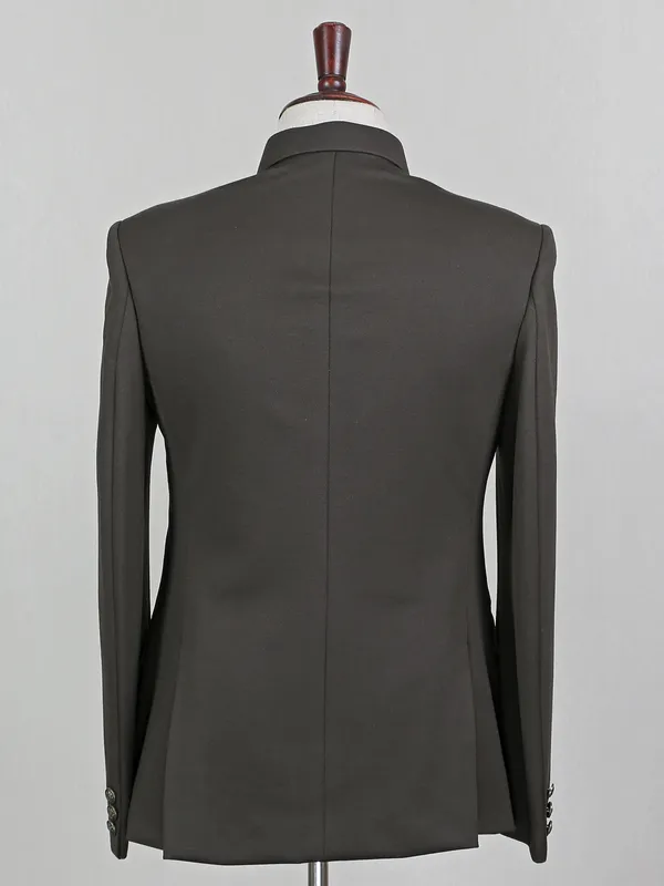 Wedding wear dark olive terry rayon jodhpuri blazer
