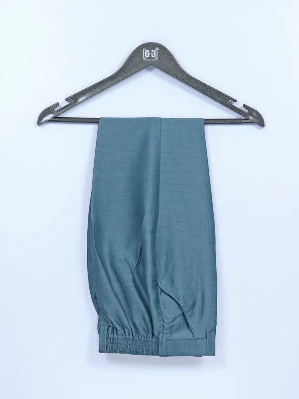 Wedding wear stone blue waistcoat set