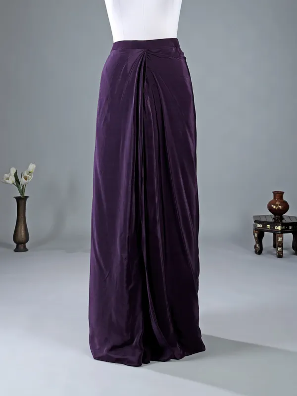 Wine designer saree for party wear for women
