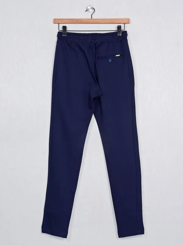 XN Replay navy cotton track pant