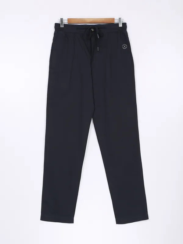 XN Replay navy solid track pant