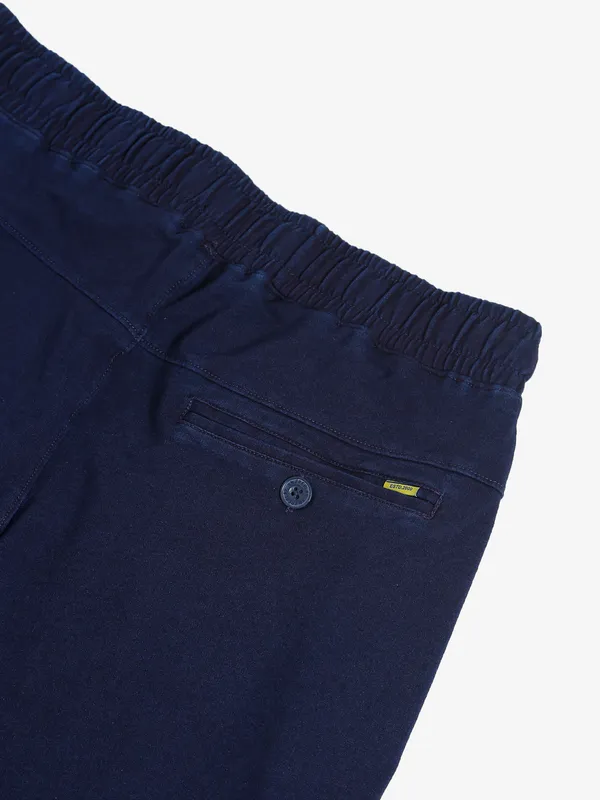 XN Replay navy track pant in solid