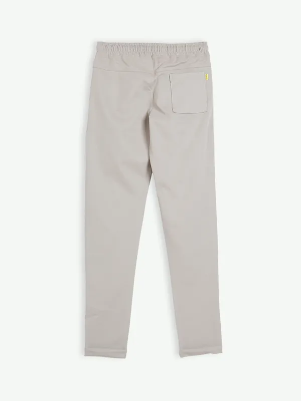 XN Replay solid cotton beige trackpant