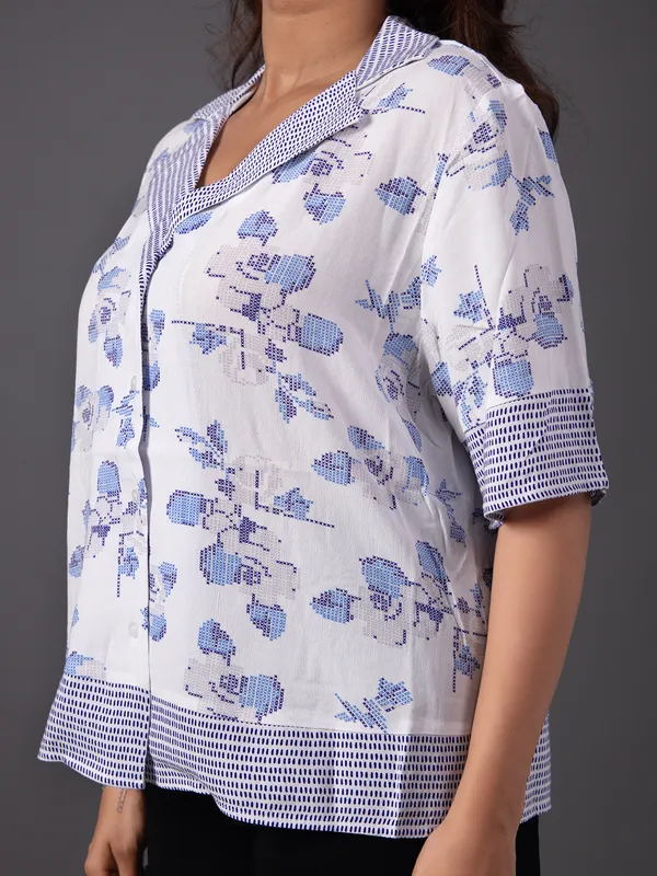 VERO MODA cotton printed shirt for women