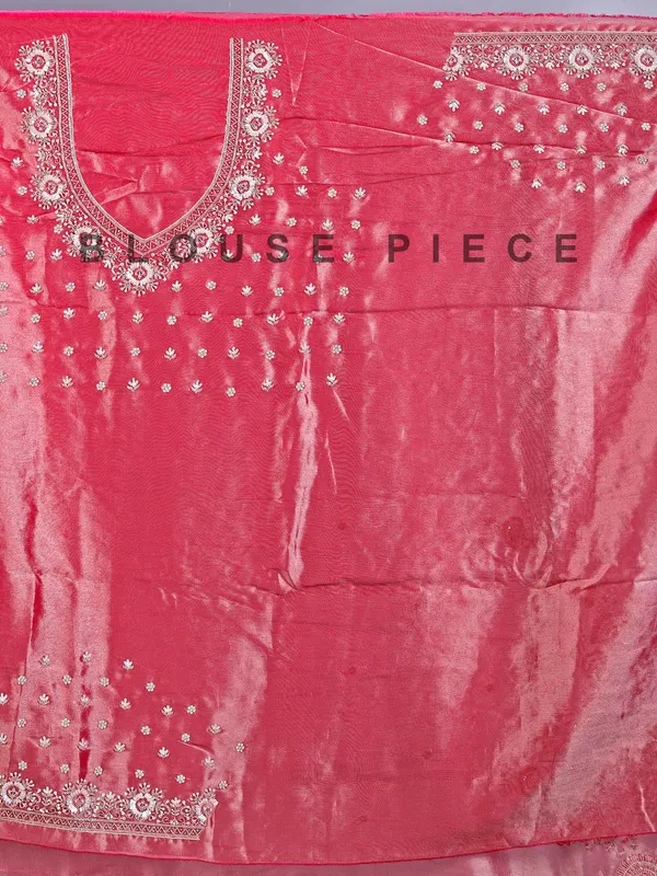 Rani silk saree with zardosi for party glam