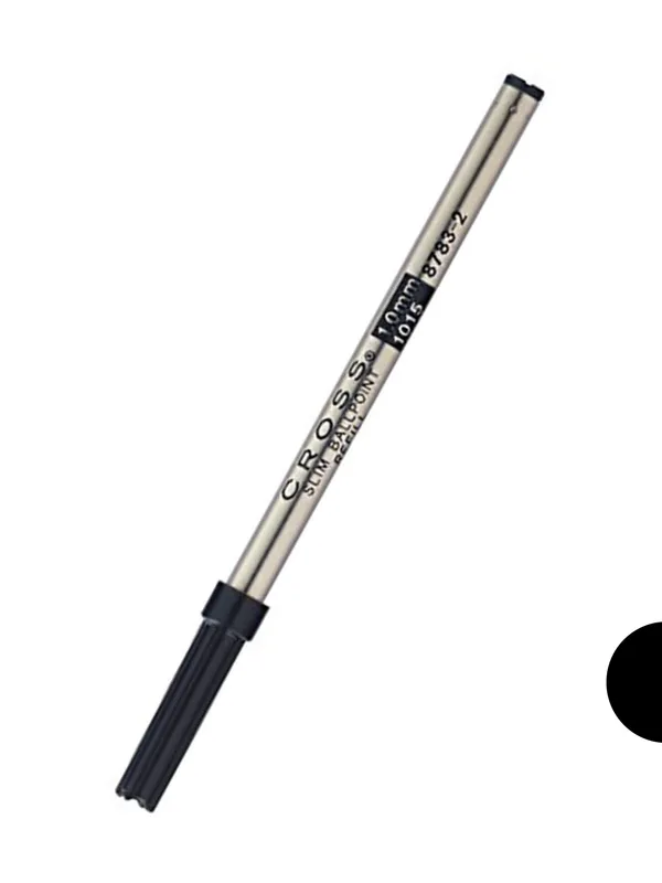 Cross 8783-2 Ballpoint Slim Medium Refill Pack of 1 Black