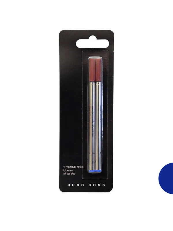 Hugo Boss Medium Rollerball Refills (Pack of Two) - Blue