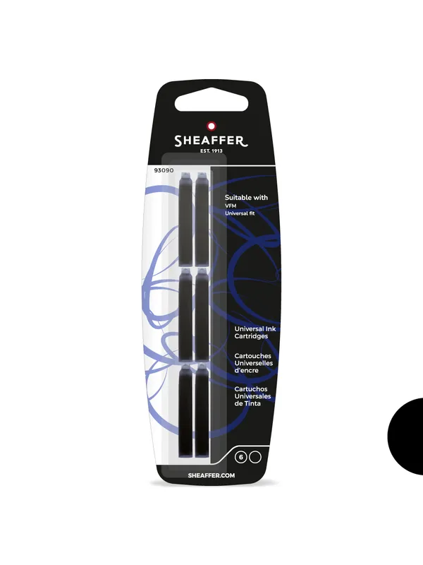 Sheaffer Universal Ink Cartridge Black