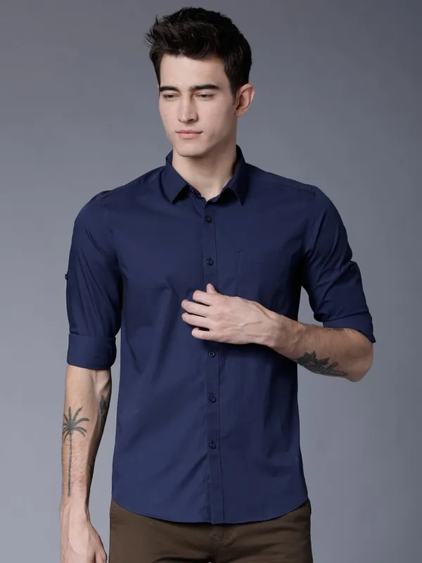 Men Regular Fit Casual Shirt