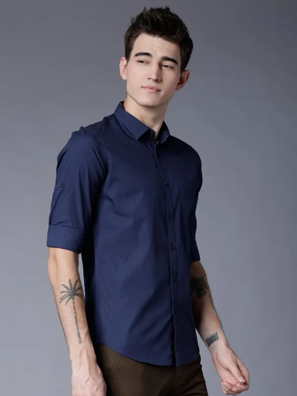 Men Regular Fit Casual Shirt