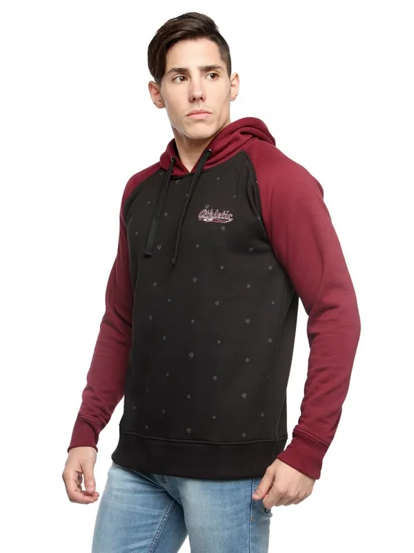Men Printed Hoodie Sweatshirt