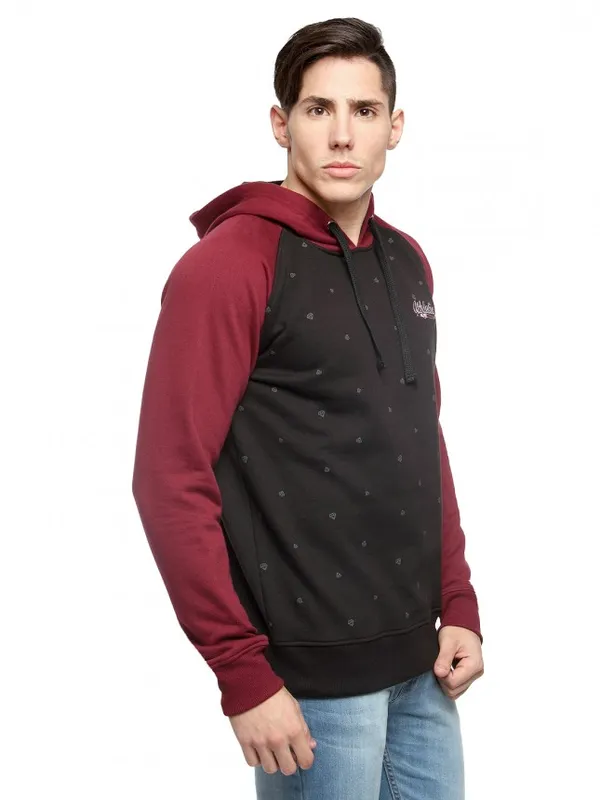 Men Printed Hoodie Sweatshirt