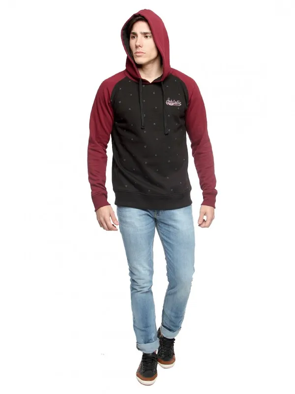 Men Printed Hoodie Sweatshirt