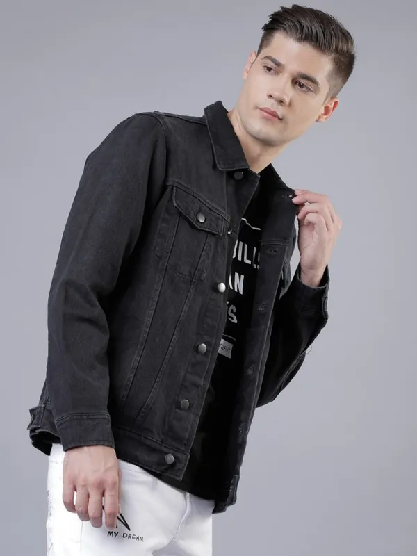 Black Denim Jacket
