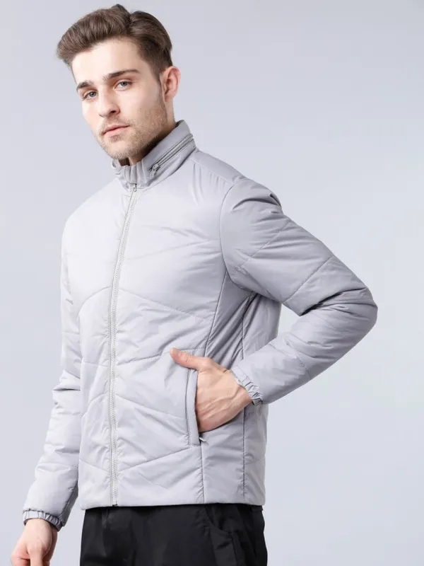 Grey Puffer Jacket