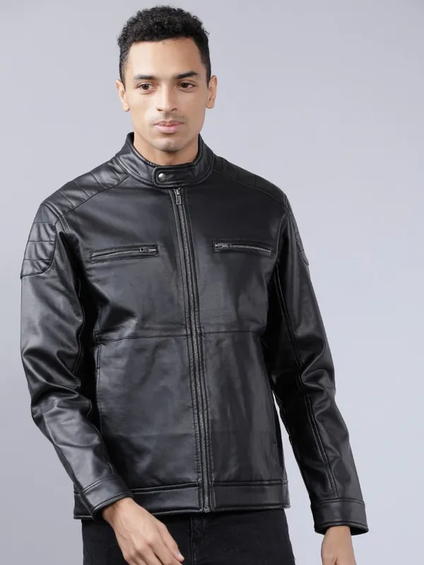 Black Biker Jacket