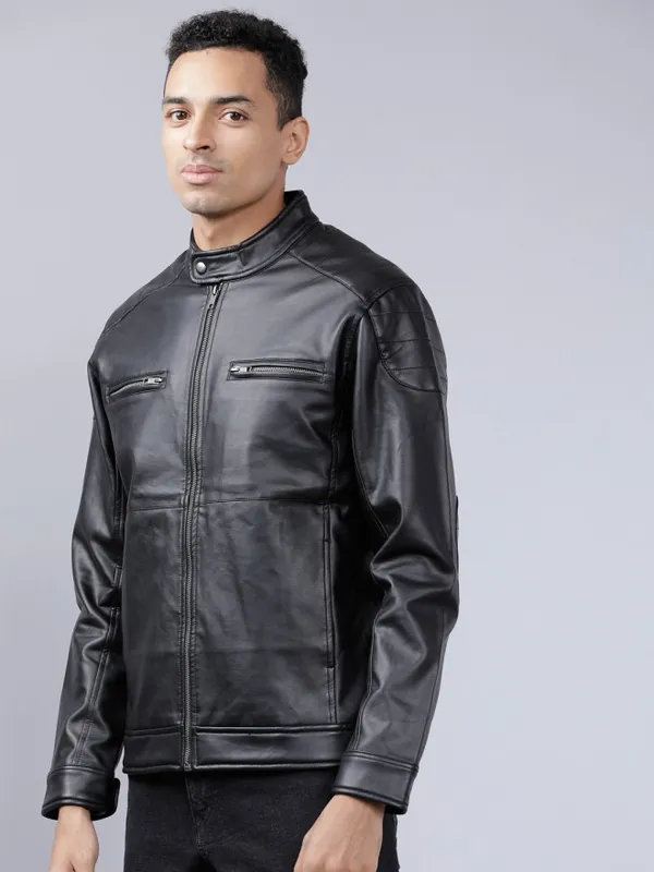 Black Biker Jacket