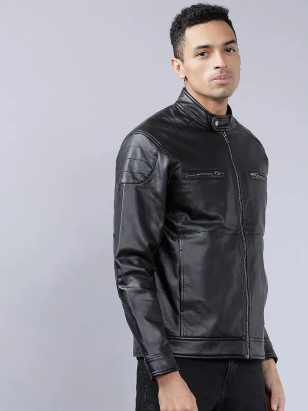 Black Biker Jacket