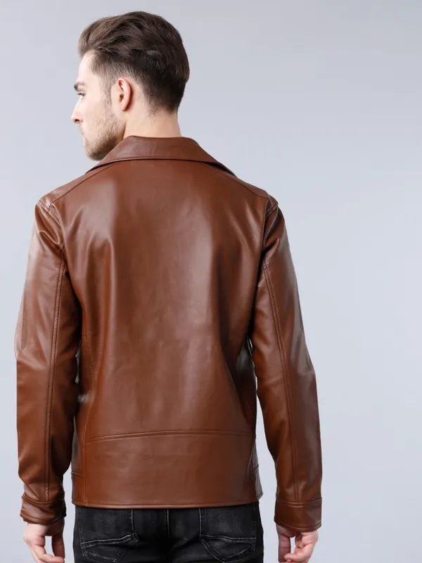 Brown Biker Jacket