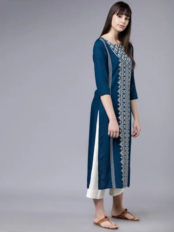 Printed Straight Kurta