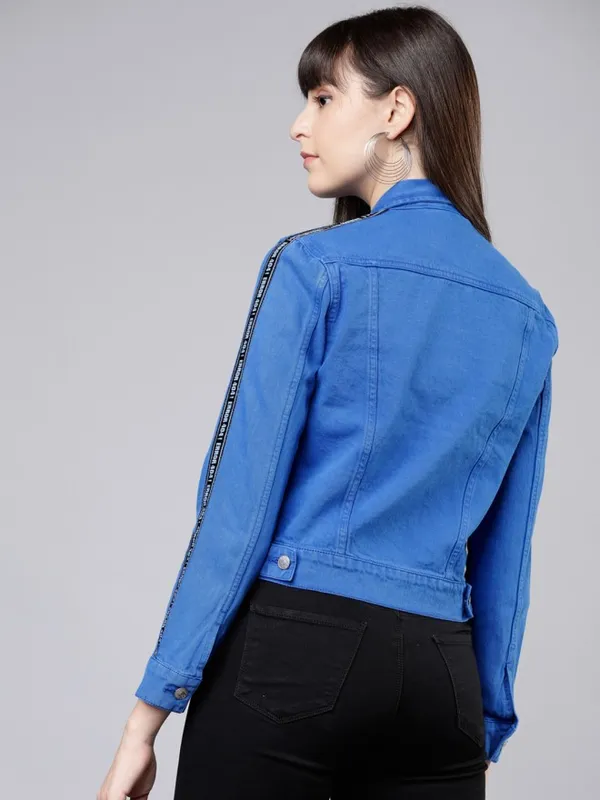  Tokyo Talkies Women Blue Jackets