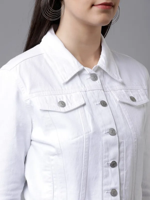  Tokyo Talkies Women White Jackets