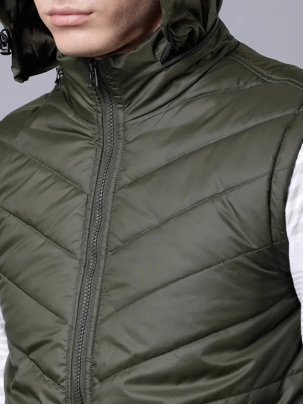 Solid Puffer Jacket