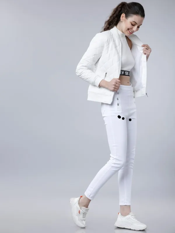 Women Solid Jackets