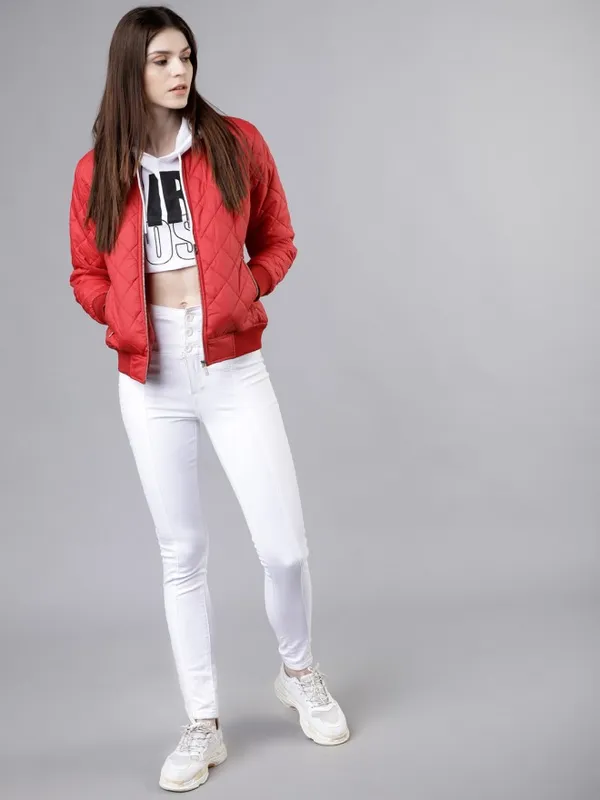 Women Solid Jackets