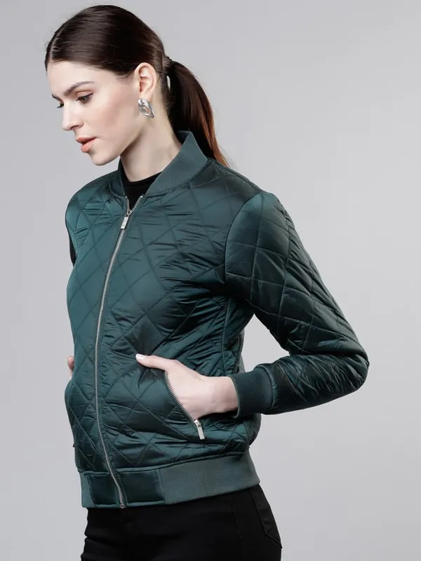 Women Solid Jackets