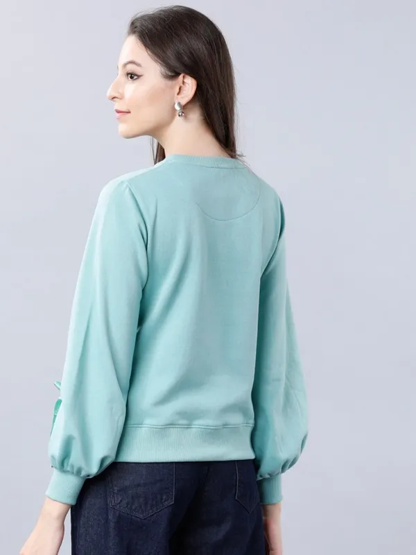 Women Solid Sweatshirts