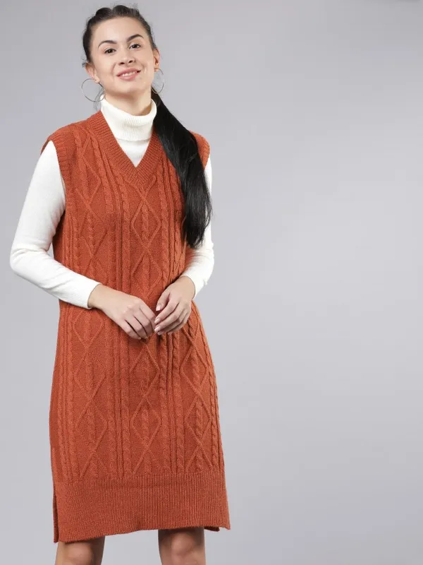  Tokyo Talkies Women Brown Sweaters