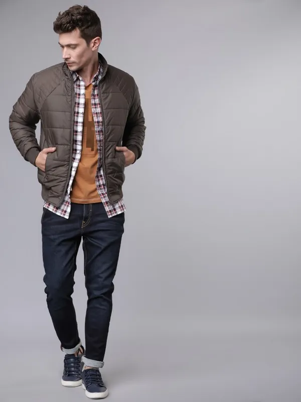 Regular Fit Padded Jacket