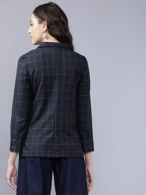 Tokyo Talkies Women Navy Blue Blazers
