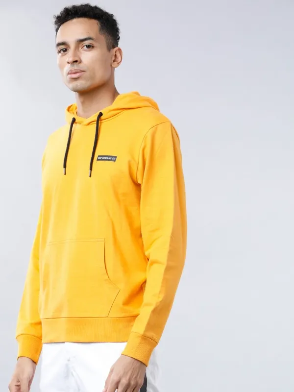  Highlander Men Yellow Hood Pullover Sweatshirts