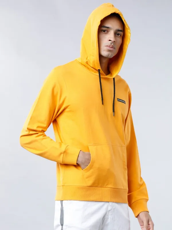  Highlander Men Yellow Hood Pullover Sweatshirts